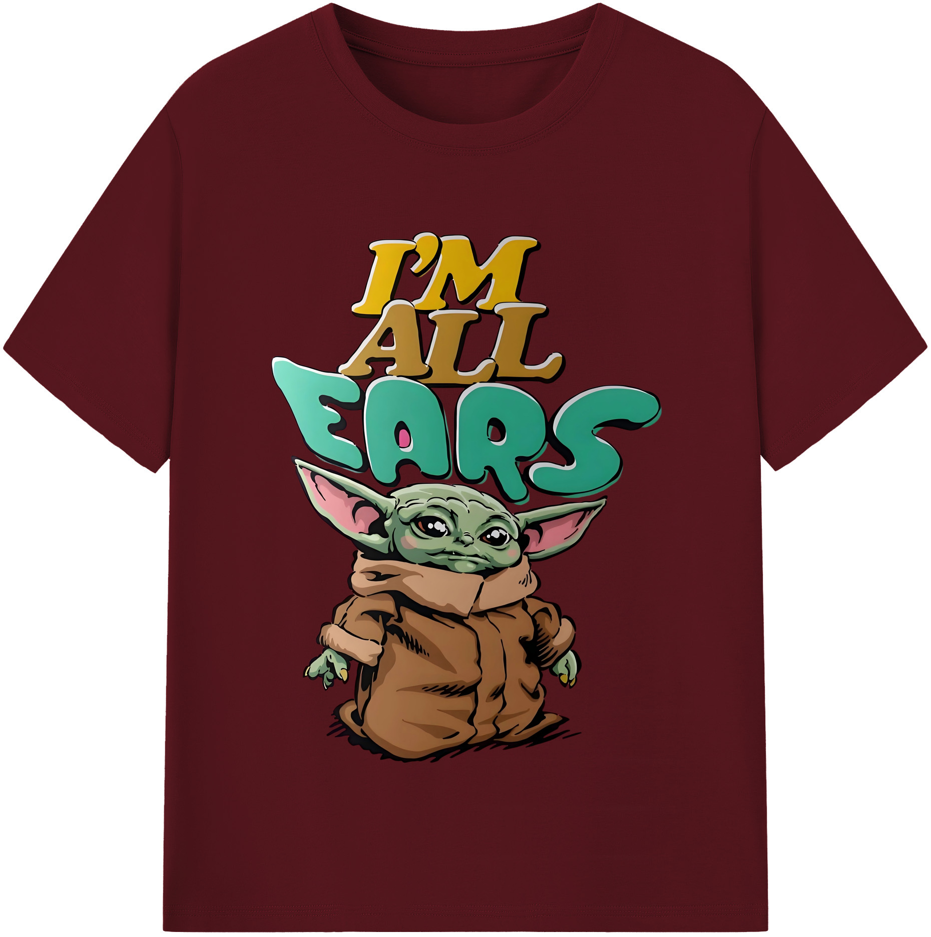 （画像用） スター・ウォーズ Star Wars 綿100％半袖Tシャツ（フロントプリント）